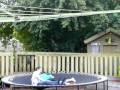 videos de WWE - Brock Lesnar's F-5 On My Trampoline