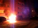 burning car Astangu 24 burning car Astangu 24