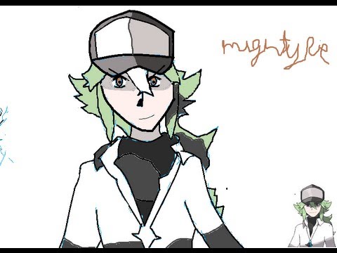 how to draw n from pokemon black