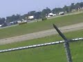 White USAirways Dash 8 Taking Off on Runway 5 at the Buffalo Airport.AVI