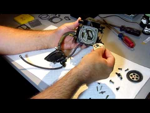 how to rebuild a keihin carburetor