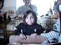 mi hermana pidiendo helado