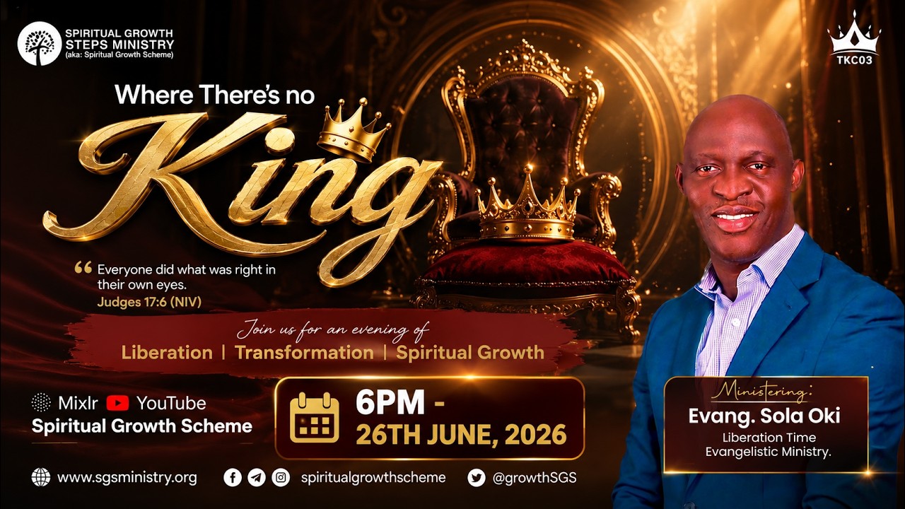EVANG SOLA OKI - WHERE THERE IS NO KING