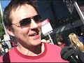 Stars of "Men in Trees" Picket in Support of the WGA