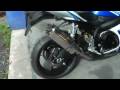 Barracuda Exhaust Slipon TRI-OVAL GSXR 1000 K7-K8