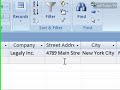 Adjust Column Size in Access 2007