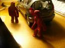 clay man and clay dude drive the shortmaster
