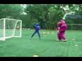 Farsa de Ronaldinho na trave (efeito cromaqui)