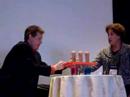 Steve Spangler Teaches Terry Monahan a Magic Egg Trick