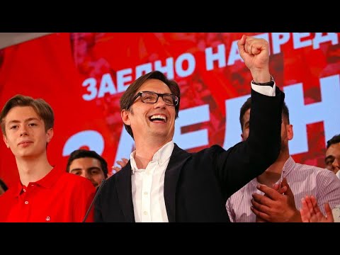 Nord-Mazedonien: Pendarovski, pro-westlicher Kandidat,  ...