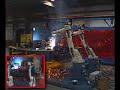 OTC Daihen Dual Robotic-H Frame Welding Cell