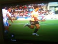 Benji Marshall puts a hit on camera chick!!