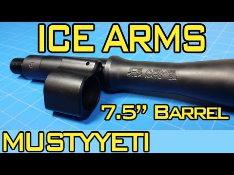 mustyyeti - Today we are discussing the Ice Arms 7.5 inch, stainless steel, nitride coated barrel with a 1/8 twist. This barrel is made by Green Mountain Barrel company ...