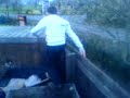 Pj and ian messing about at work