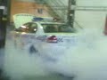police car burn out,  south australia SAPOL