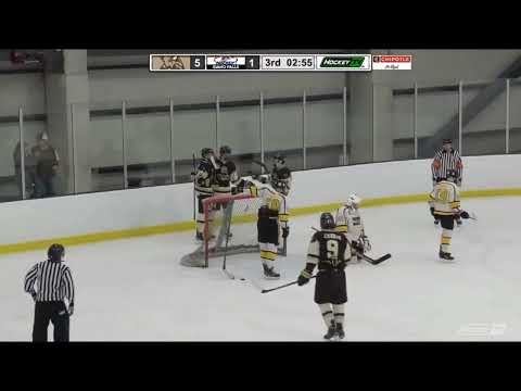 Christian Streuber's (#34) 2nd Goal in Team Wyoming 18U 7-1 win over the Idaho Falls Eagles at 18U Tier II Nationals on 4-1-2022