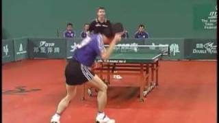Koji Matsushita и Timo Boll, 2000год