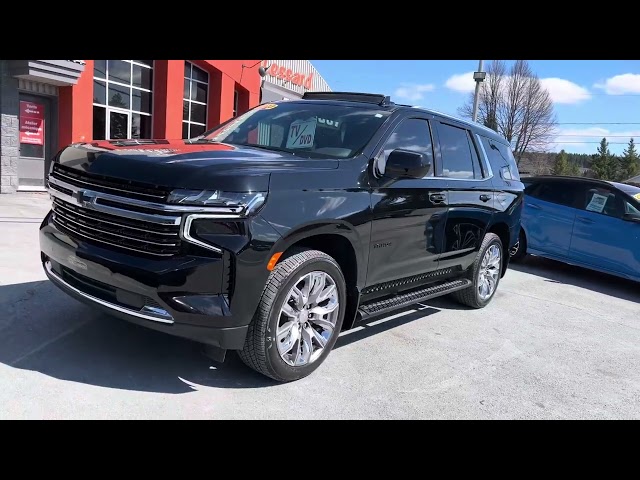 Chevrolet Tahoe LT SIGNATURE MAGS 22, 5.3L,7 PLACES CUIR TOIT DV in Cars & Trucks in St-Georges-de-Beauce