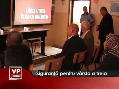 Siguranţă pentru vârsta a treia