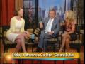 katherine's last tv spot during her promotional visit to new york in july 2009 was as a guest on live! with regis & kelly on tuesday, 21st where she discussed her romantic comedy 