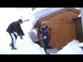Les petits qui font des boules de neige