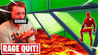 I had to RAGE QUIT a 10 level Deathrun because of this... (Fortnite Creative)