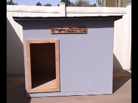 how to build dog house