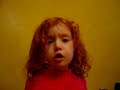 Cute Red Head Belts Out Broadway Cute Red Head Belts Out Broadway