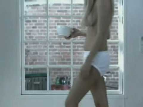 female underwear commercial
