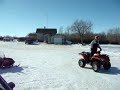 Drfting on my quad