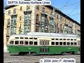 SEPTA University City Trolley runs October 16 2004