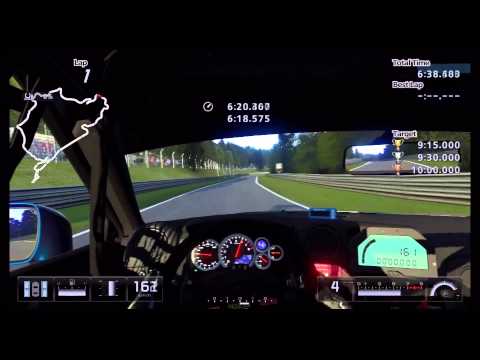 Gran Turismo 5 Seasonal Event Nissan GTR N24 GT Academy Nurburgring 24h Time Trial 2013