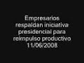 venezuela chávez anuncia plan de reimpulso productivo