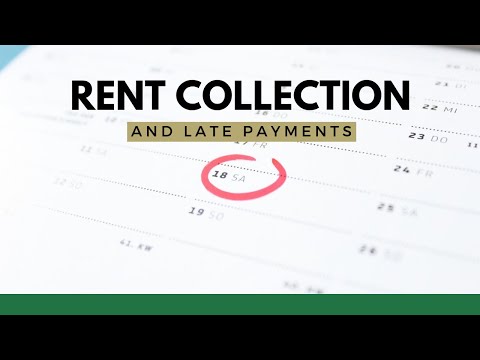 how to collect late rent