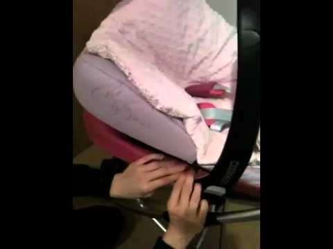 how to fasten maxi cosi car seat