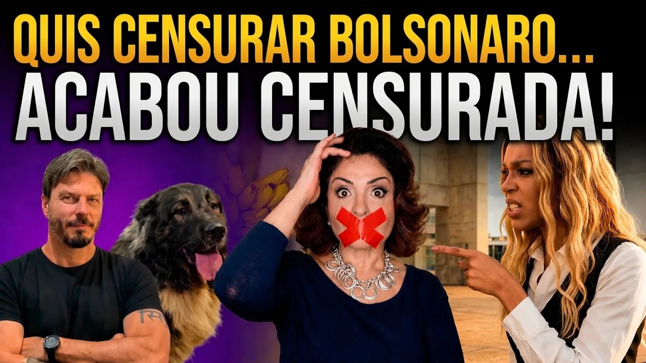 Lembram da Laskou? Jornalista que quis censurar Bolsonaro agora é censurada por Erika Hilton!