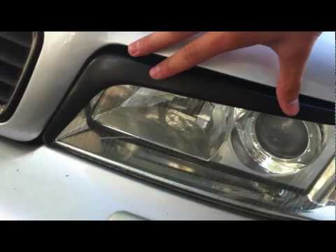 Audi A4 b5 Evil Eye lids part 3 of install