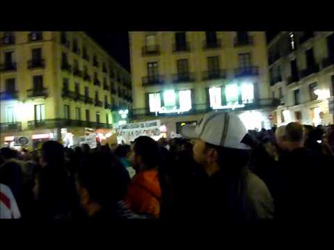 Así protestaron miles de españoles por la visita de Benedicto XVI