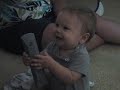 Video of Jack pulling himself up on...
