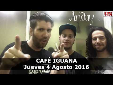 ARIDAY - "Un Nuevo despertar" Gira por México, Agosto 2016