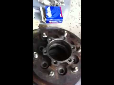 Replacing bearings Isuzu Vehicross/trooper Part 7