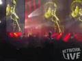 Live performance by the Foo Fighter of their hit  Monkey Wrench