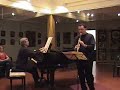 Clarinet Sonata No. 2 by Brahms (1st movement)