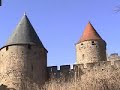 Walls of Carcassonne, France
