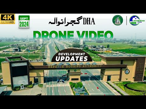DHA Gujranwala Development in 4K: Your Gateway to Secure & Prosperous Investment | Drone Video