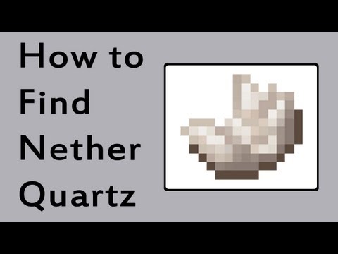 how to make a block of quartz in minecraft pe