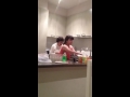 Click here to watch this video niomi cleaning her armpits - family dinner