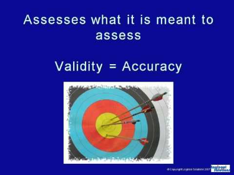 how to assess validity