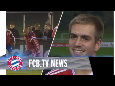Lahm, Training und Deutschland gegen Spanien