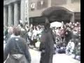 on march 17, 2008 in cleveland, oh. supporters of county commissioner peter lawson jones joined him in the annual st. patrick's day parade.